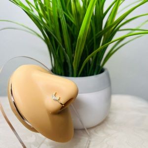 Nose Cuff || Adjustable Nose Ring || Fake Nose Ring || No Piercing Nose Jewelry